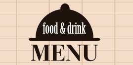 Food and drink menu 